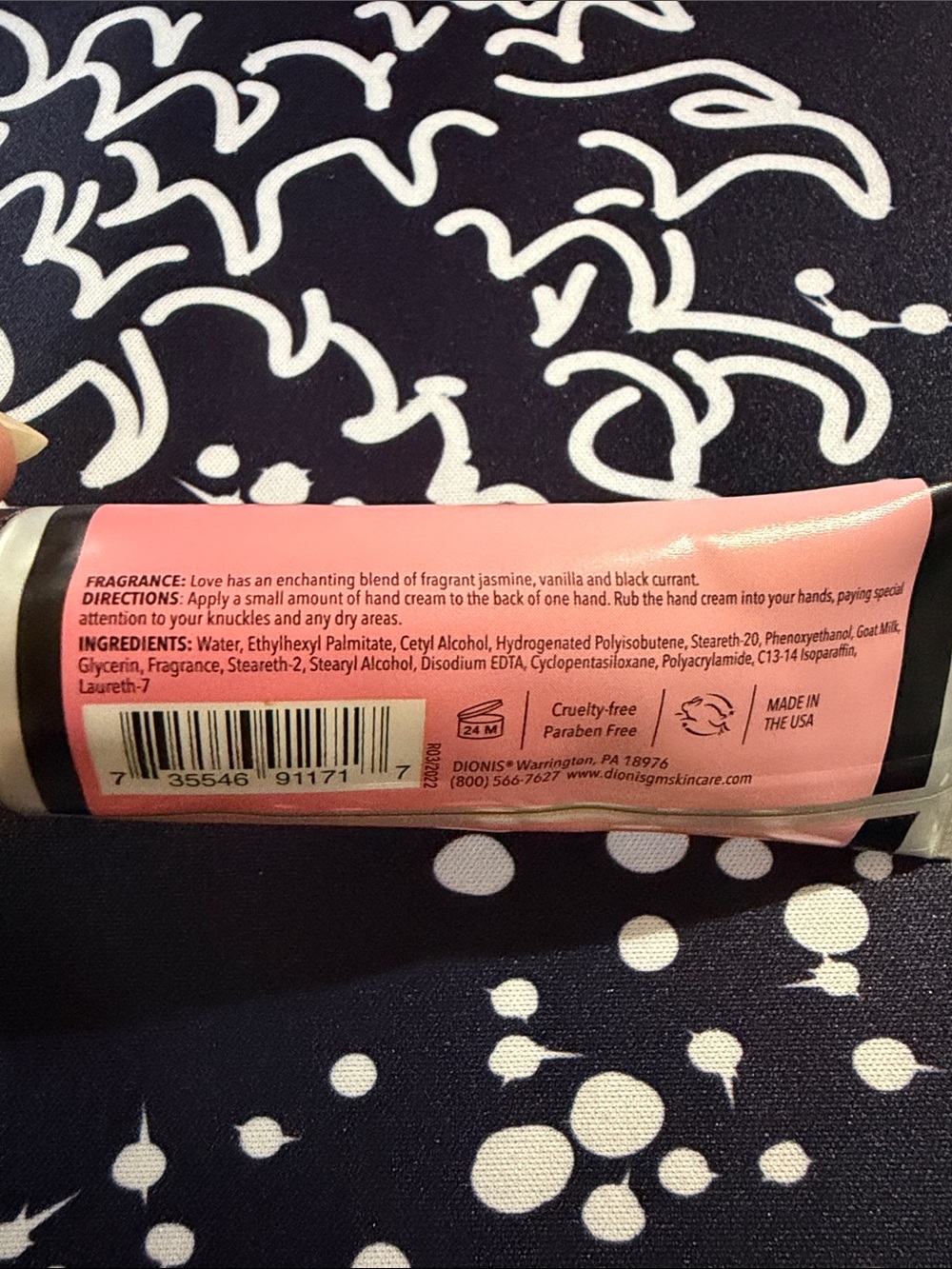 3/$15 ๐ธ DIONIS Goat Milk Hand Cream - Picture 2 of 3
